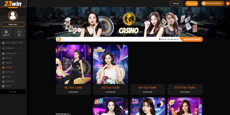 Sơ lược thông tin về sảnh casino 